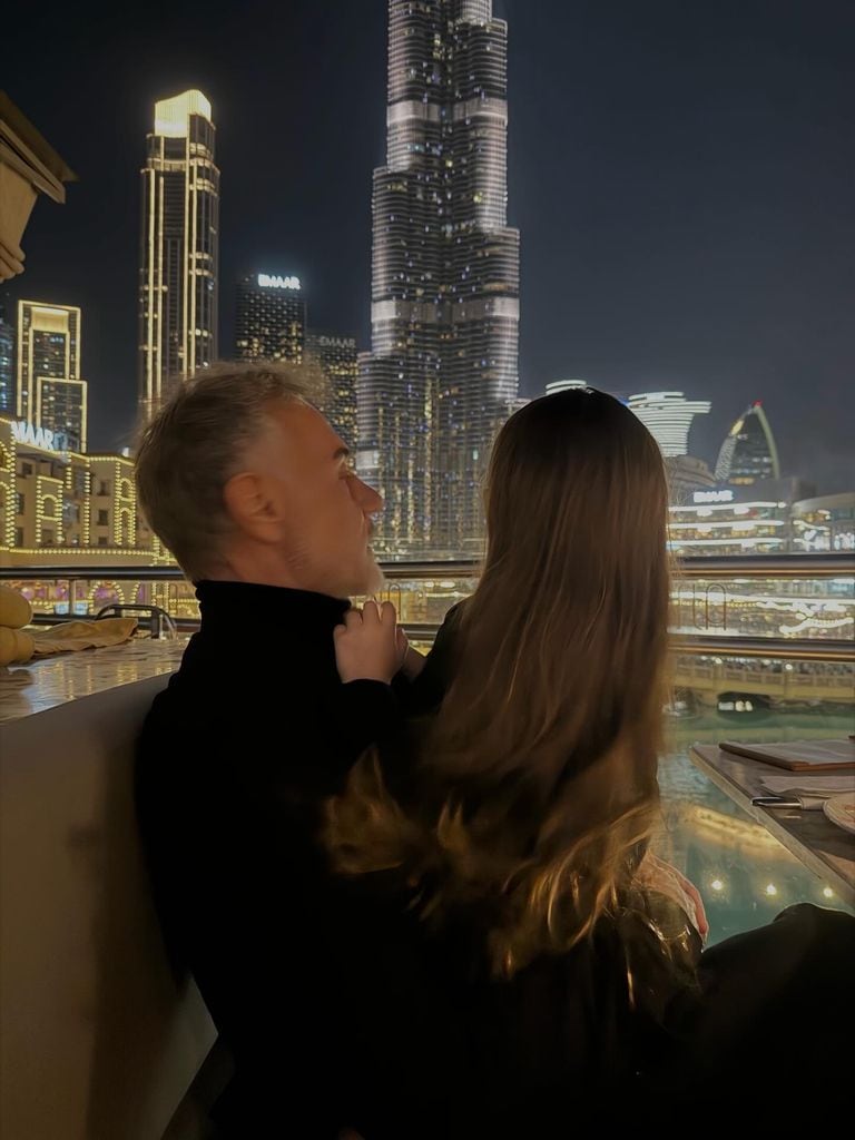 Sharon Fonseca compartió esta linda foto de Gianluca con su hija Blu.