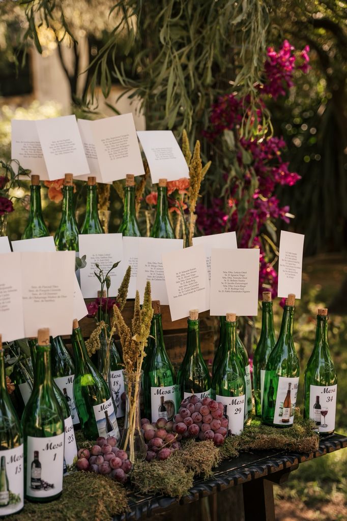 Seating plan de boda