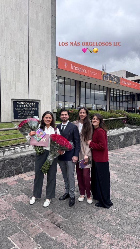 Nicole se graduó de la carrera de Comunicación en la Universidad Anáhuac.