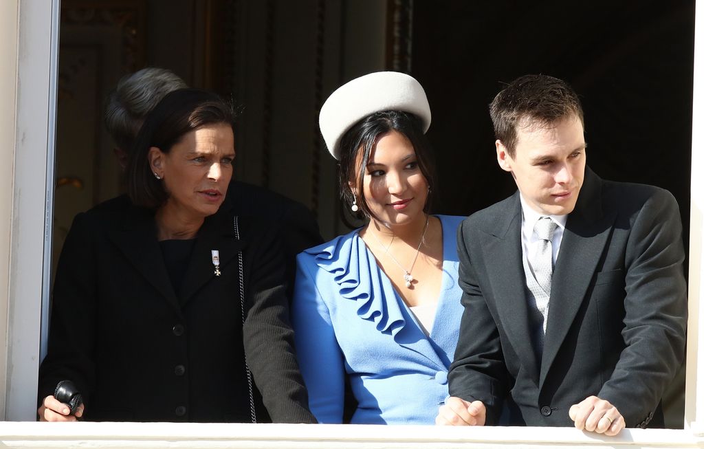 Estefanía de Mónaco, con Louis y Marie Ducruet en una imagen de archivo