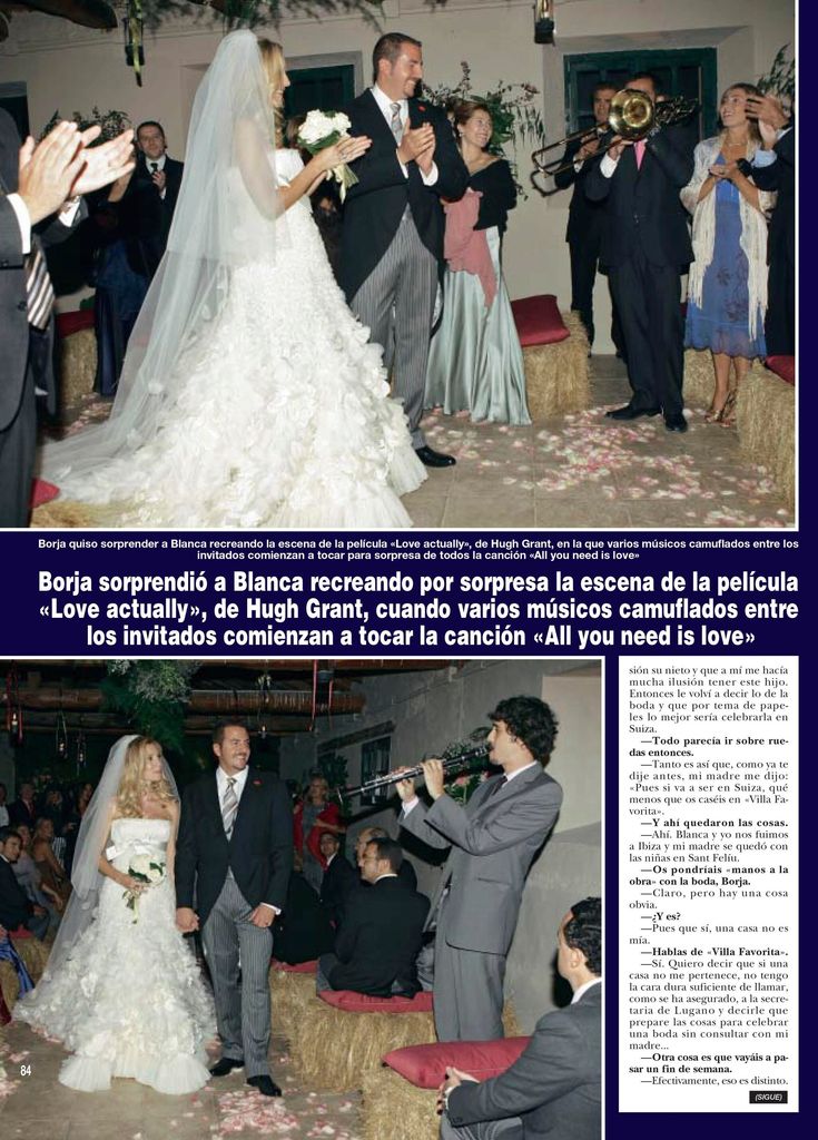 Blanca Cuesta boda HOLA PLUS