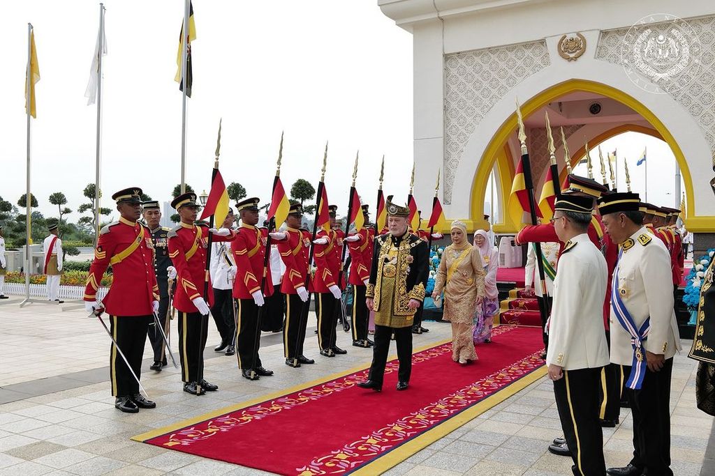 Coronación rey de Malasia. Julio 2024
