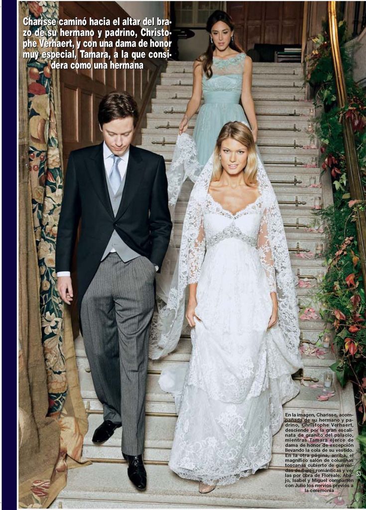 Boda de Julio Iglesias Jr. y Charisse Verhaert