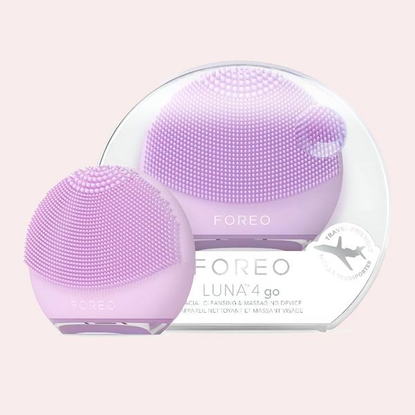 FOREO LUNA 4 go Cepillo de limpieza facial y masajeador facial