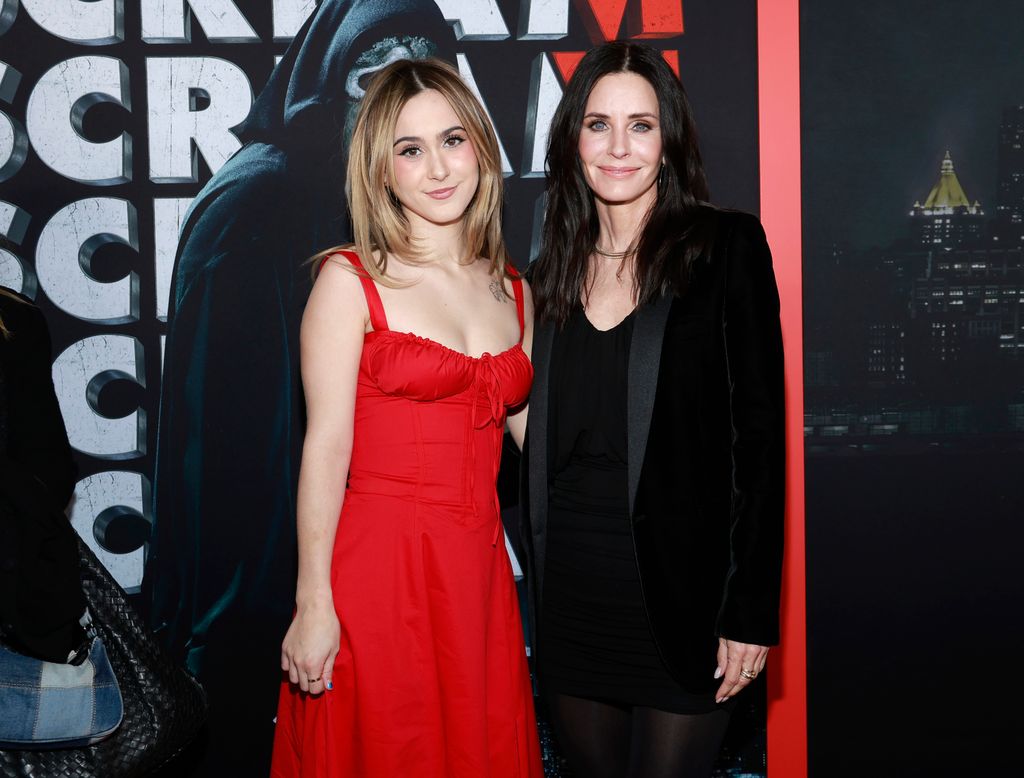 Coco en la premier de Scream 6 en 2023