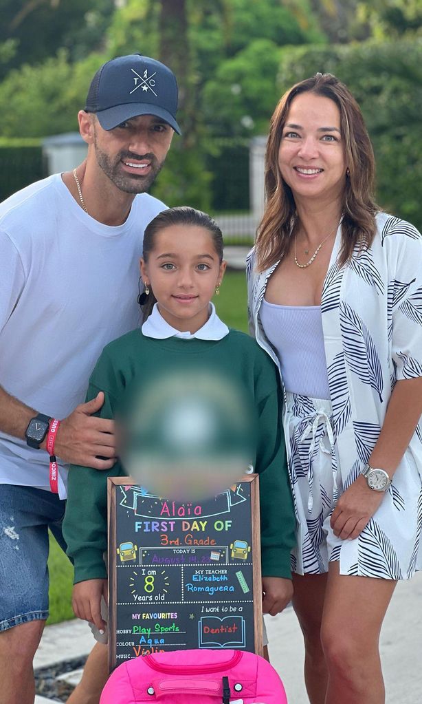 Adamari López, Toni Costa y su hija Alaïa