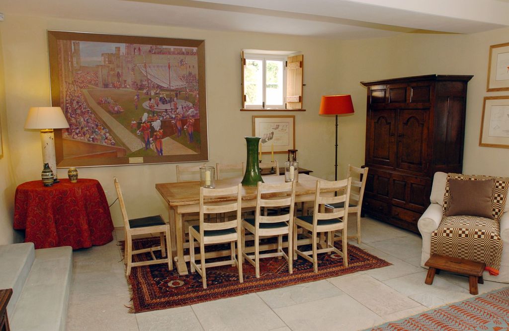 Casa de Llwynywermod en Gales del rey Carlos III 