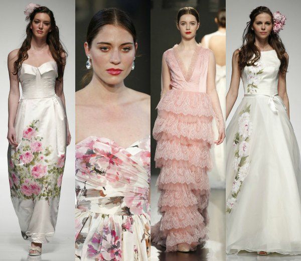 LA NOVIA-'BOUQUET': colecciones de Alan Hannah, Wendy Makin y Sanyukta Shrestha para 2016.
