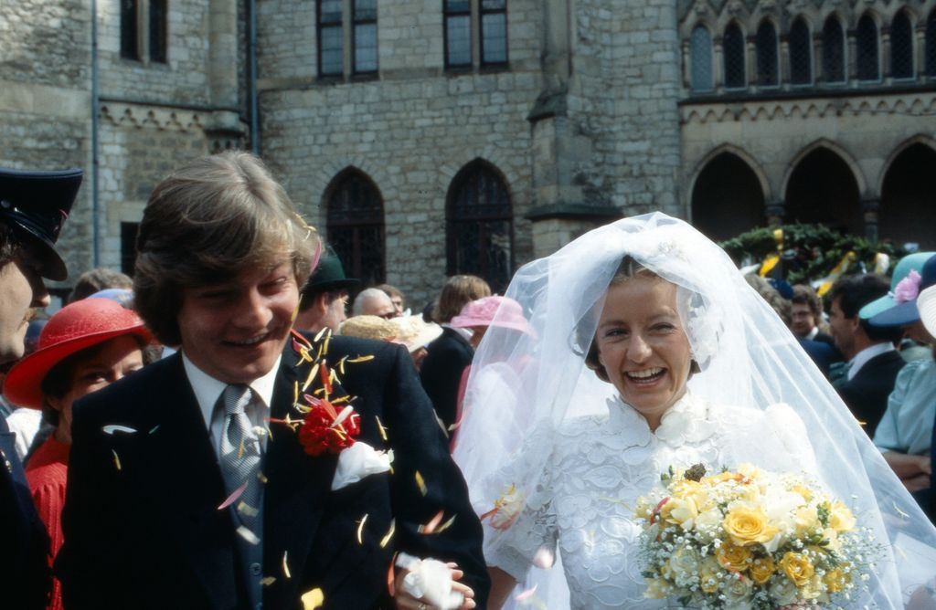 Boda de Ernesto de Hannover y Chantal Hochuli en 1981