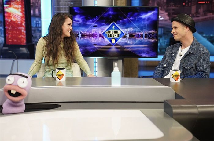 Amaia y Alizzz en El hormiguero