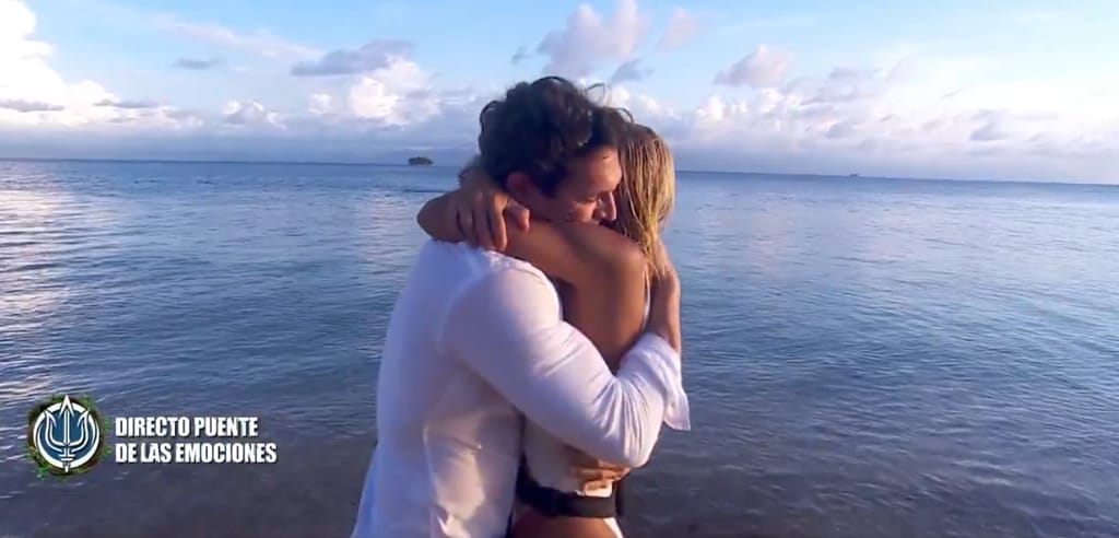 Makoke se reencuentra con su novio en Supervivientes