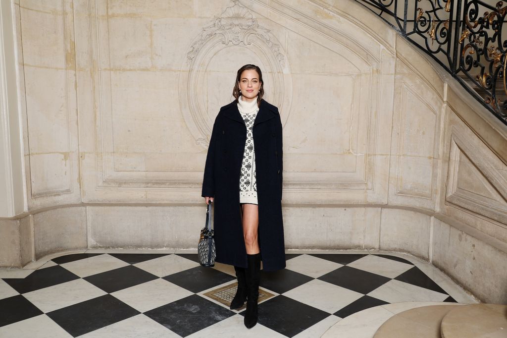 Cleopatra Zu Oettingen-Spielberg en la Fashion Week de París