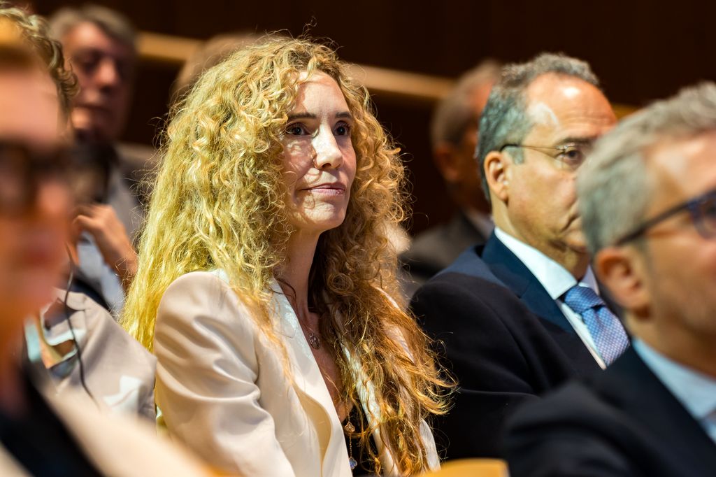Blanca Cuesta durante el acto sobre la ampliación del museo