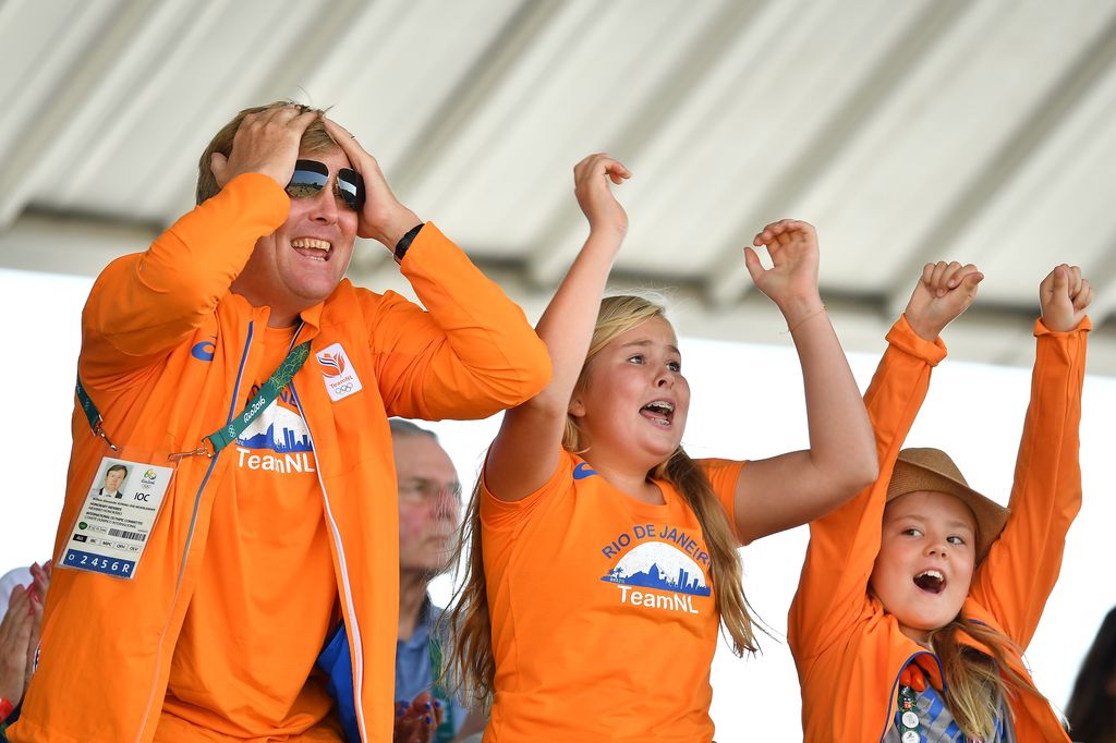 La Familia Real de Holanda en Río de Janeiro en los Juegos Olímpicos de 2016