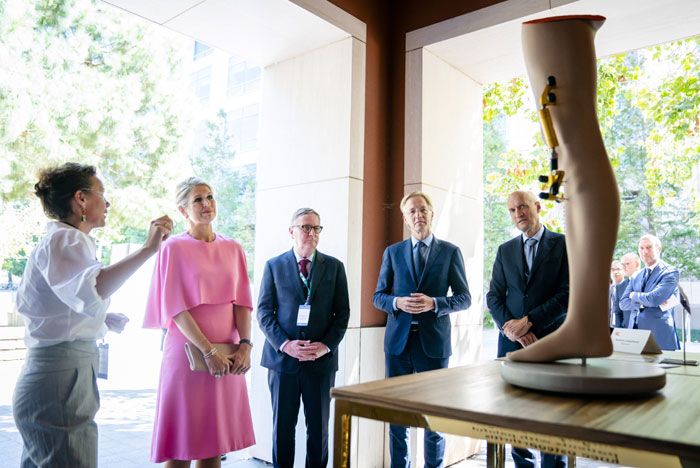 Máxima de Holanda en Estados Unidos