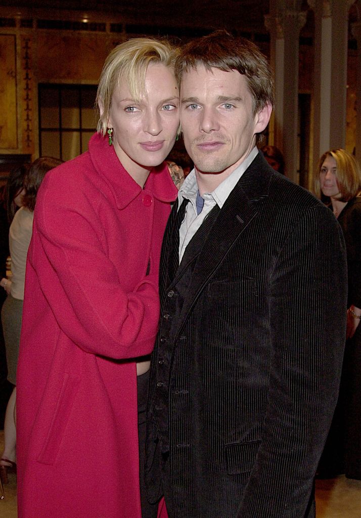 Ethan Hawke y Uma Thurman