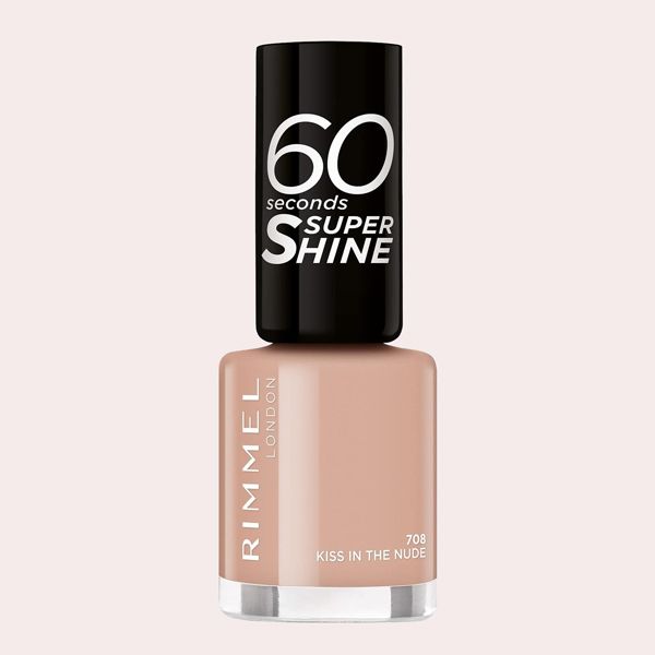 Rimmel London 60 Seconds Super Shine #708-Kiss in The Nude