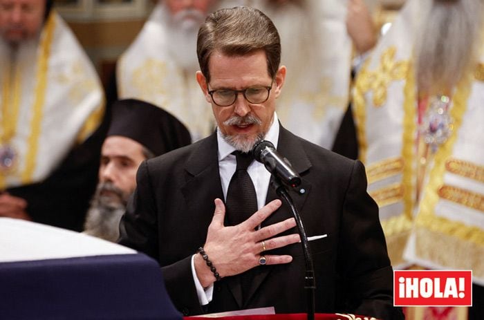 El emocionante discurso de Pablo de Grecia: 'Tu familia y nuestra madre lo eran todo para ti