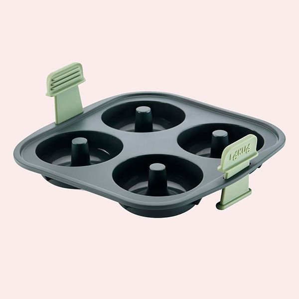 Lékué Molde Repostería Doughnuts de Silicona para Air Fryer