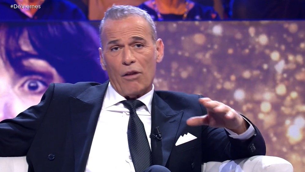 Carlos Lozano durante su entrevista