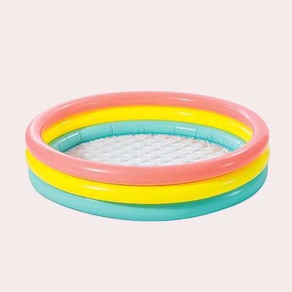 Intex 57412NP - Piscina hinchable 3 aros Sunset