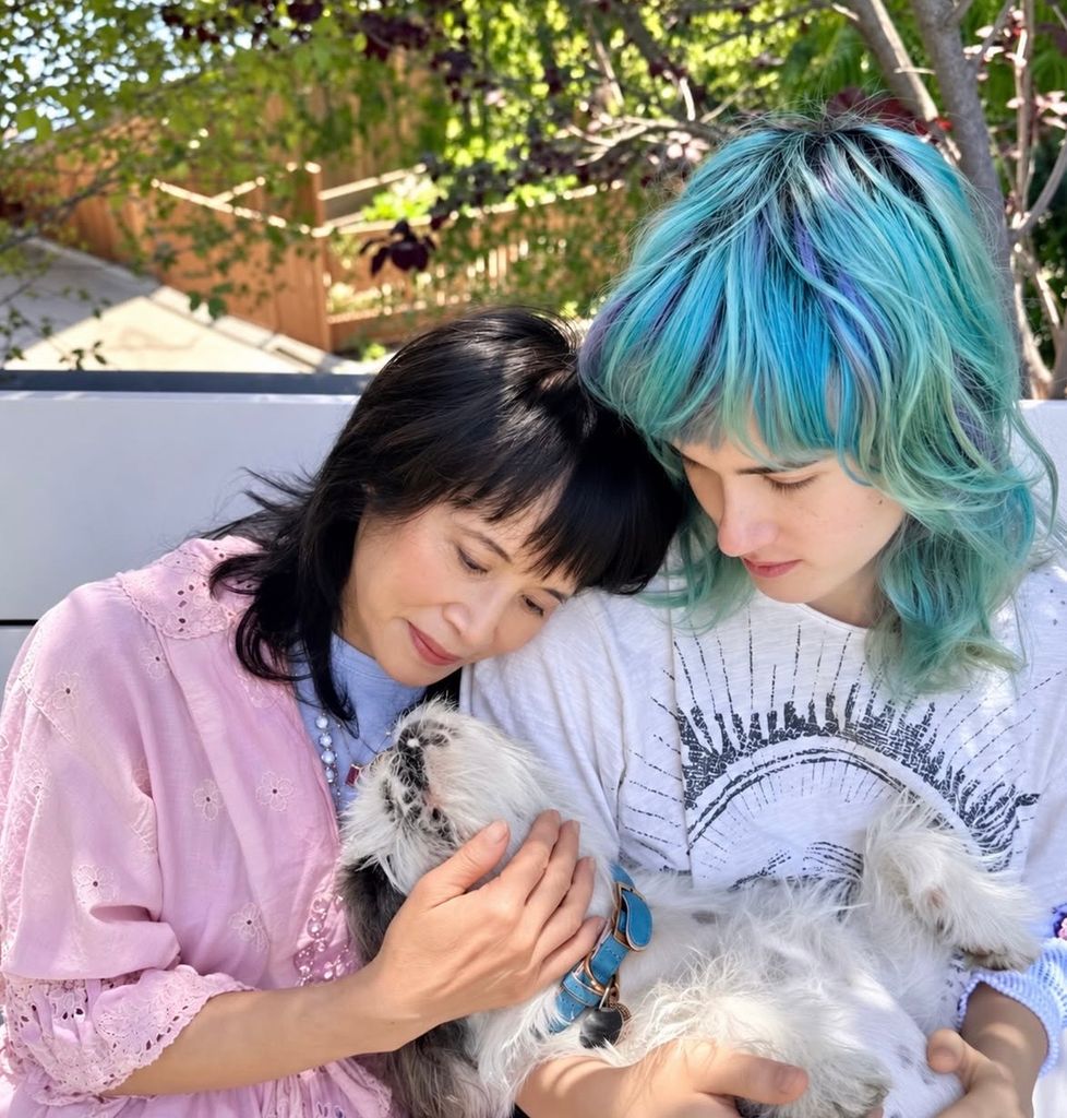 Lauren Tom y su hija, Ellie