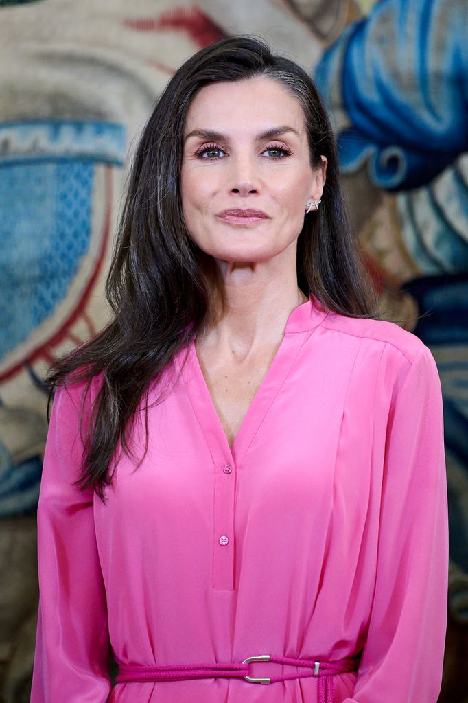 La reina Letizia en el Palacio de la Zarzuela