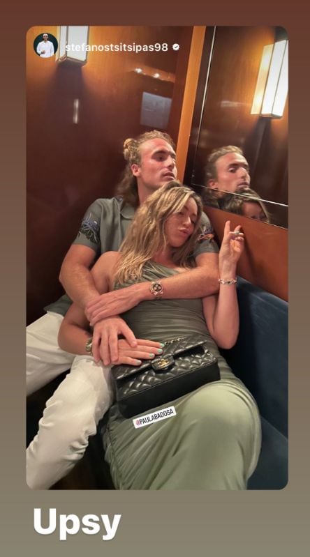 Paula Badosa y Stefano Tsitsipas