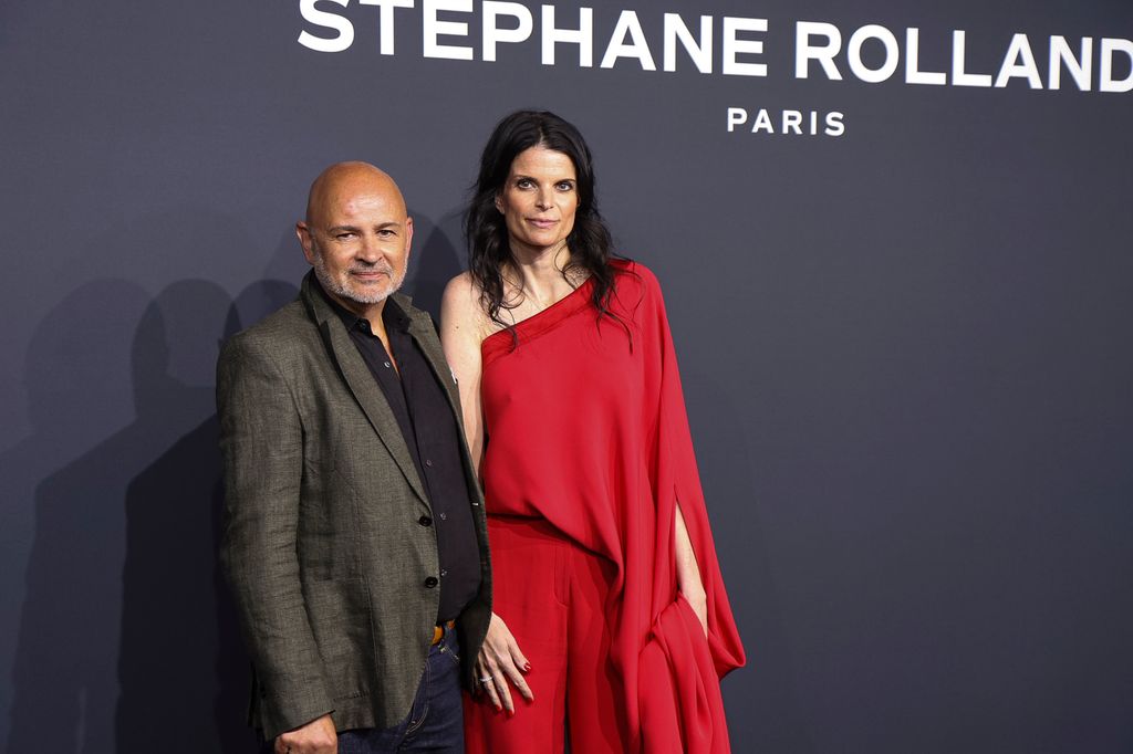 Athina Onassis Roussel en el desfile de Stephane Rolland en Barcelona