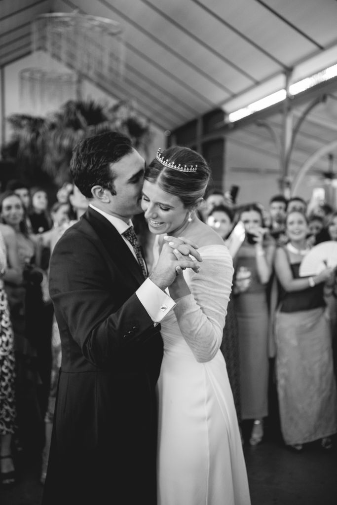 Vestido de novia Marcela Mansergas baile nupcial