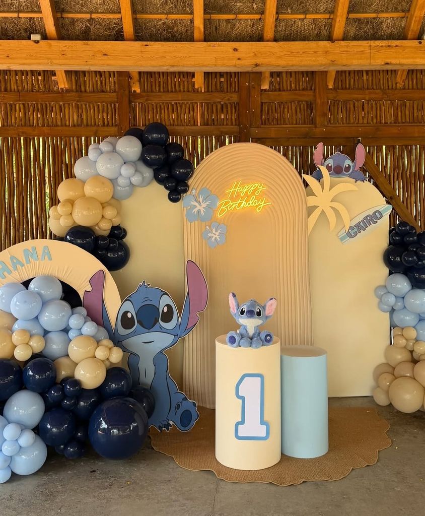 Así fue la preciosa decoración del cumpleaños