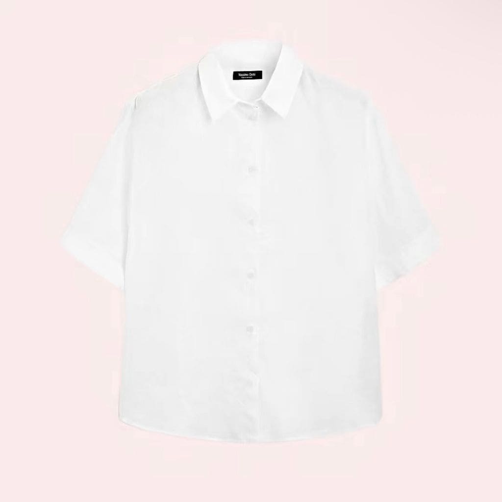 Camisa lino Massimo Dutti