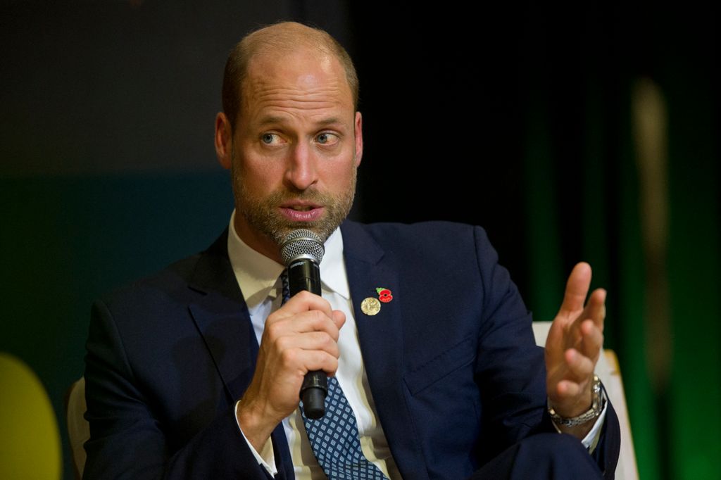 El príncipe William en la Asamblea de los Premios Earthshot en Pier Maua en Río de Janeiro, el 5 de noviembre de 2025.