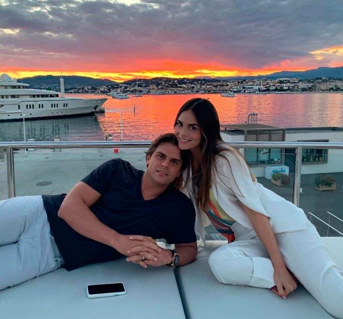 Ximena Navarrete y Juan Carlos Valladares