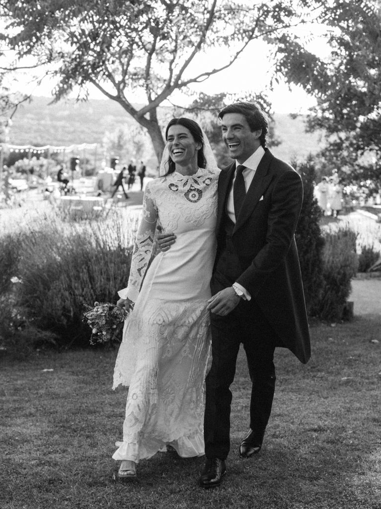 Los novios se casaron el 26 de septiembre de 2025