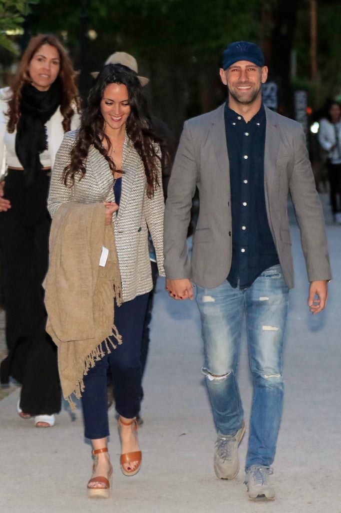 Gonzalo Miro y su novia, Noelia Velasco, en 2019