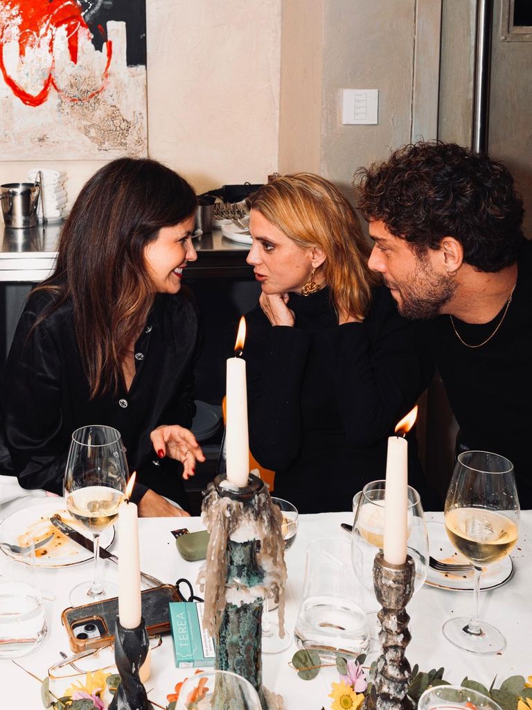 Macarena Gómez, Marta Torné y José Lamuño