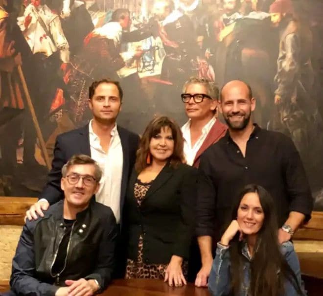 Una de las pocas imágenes que Gonzalo ha compartido con Noelia y amigos como Loles León o Boris Izaguirre