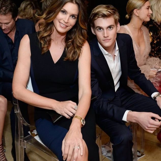 Cindy Crawford y su hijo