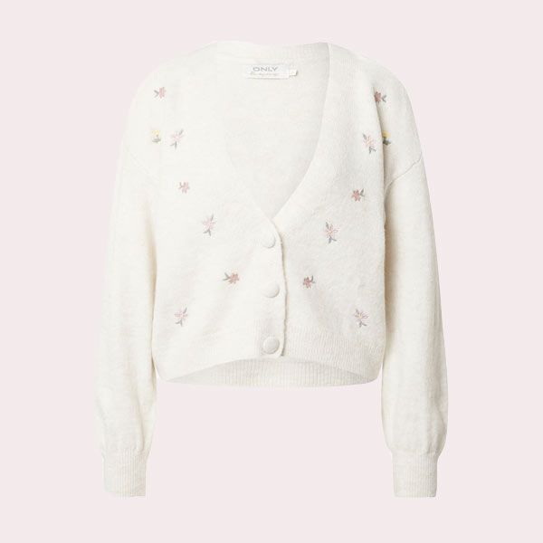 cardigan de flores