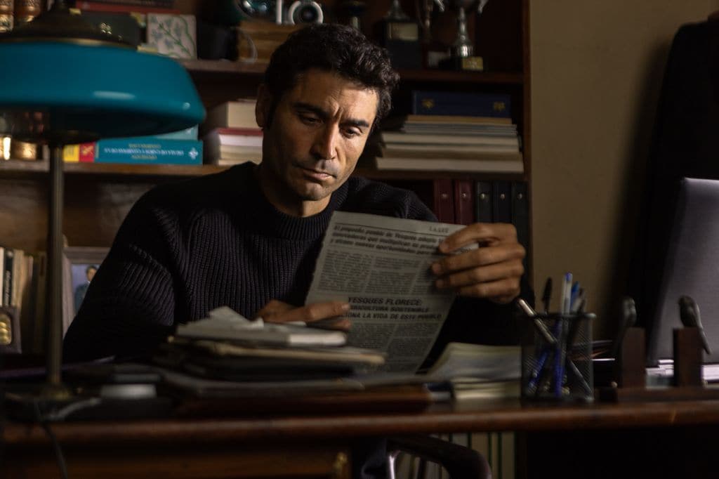 Álex García como Miguel Ferrer en la serie 'El cuco de cristal'