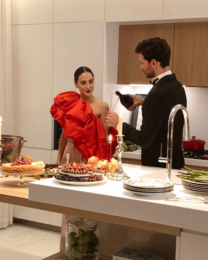 Look de Tamara Falcó para Nochevieja, 2019.
