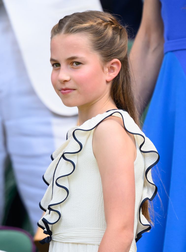La princesa Charlotte en Wimbledon 2025