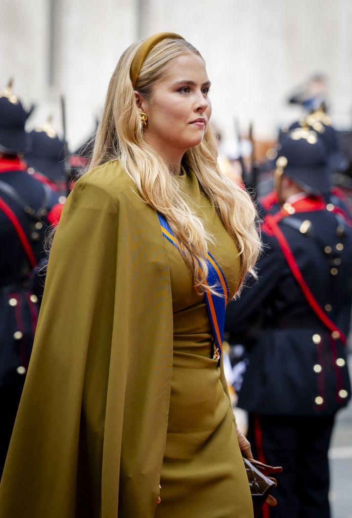 La princesa Amelia de Holanda durante Prinsjesdag ,el Día del Príncipe en 2026.
