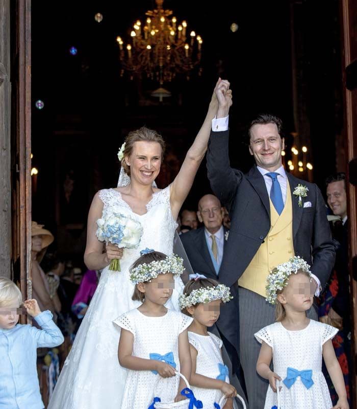 Joaquín Alberto de Prusia y  la condesa Angelina de Solms-Laubach