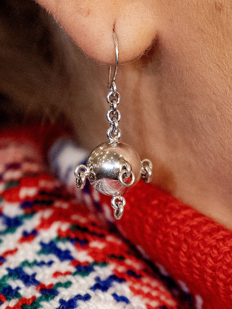 La princesa Ingrid Alexandra de Noruega en su primer viaje oficial a Karasjok.