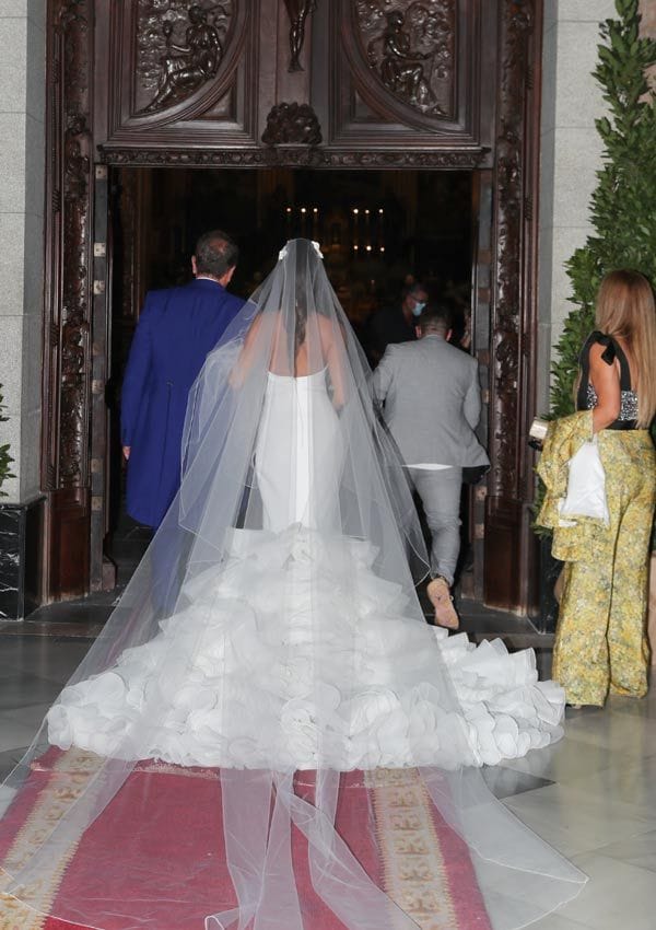 Rocío Gil vestida de novia