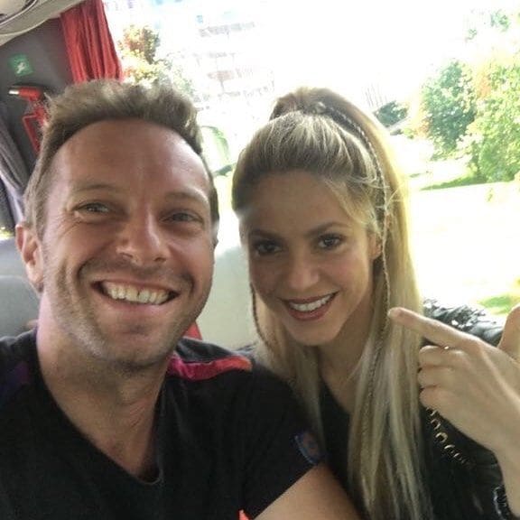 Shakira y Chris Martin tienen una gran amistad desde hace más de una década