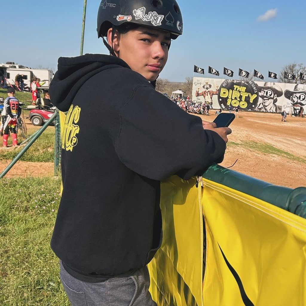 Mateo, sobrino de Andrea Legarreta
