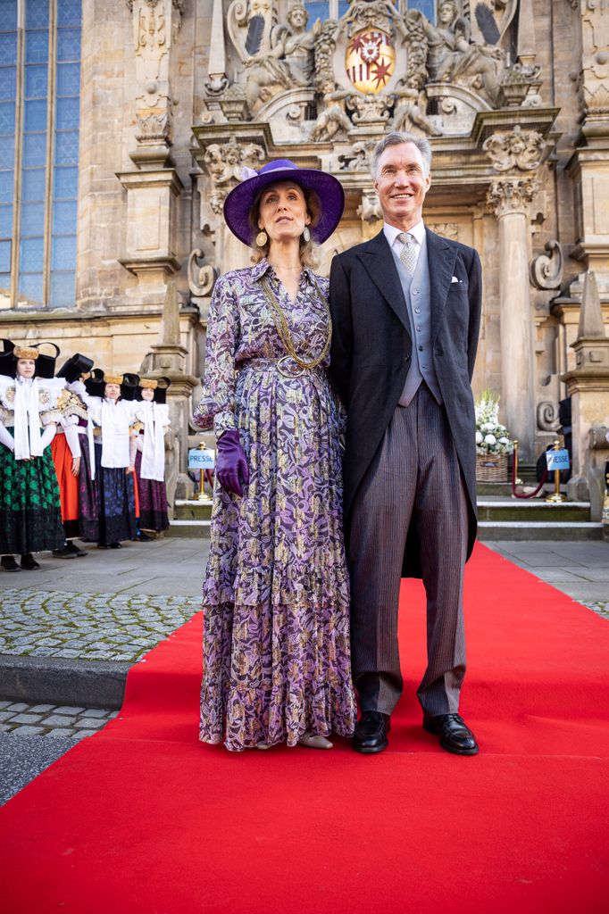 El príncipe Guillermo y la princesa Sibilla de Luxemburgo